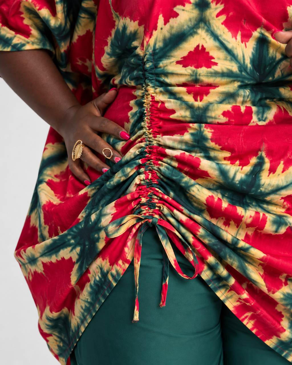 Moyo Draped Two-Piece Set — Mosaic